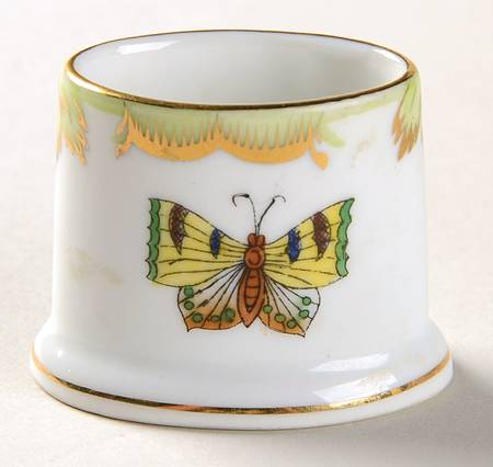 Queen Victoria (Green Border) Individual Toothpick Holder