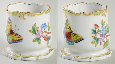 Queen Victoria (Green Border) Cigarette Holder