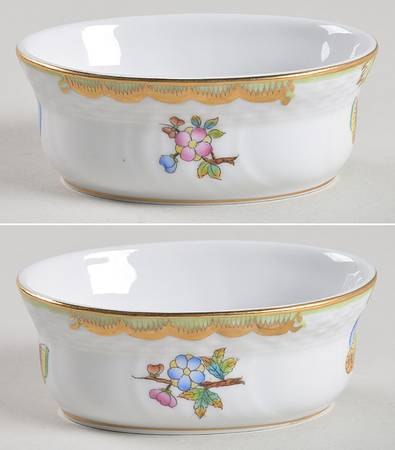 Queen Victoria (Green Border) 3" Mini Bowl