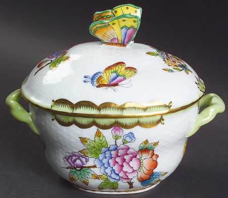 Queen Victoria (Green Border) Candy Box-Small