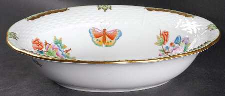 10" Oval Vegetable Bowl