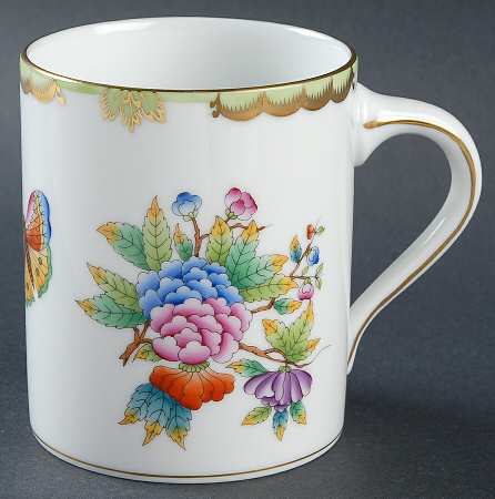 Queen Victoria (Green Border) Grandmug