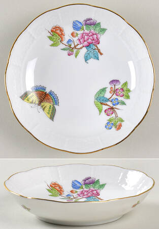 Queen Victoria Older (VA) Saucer for Flat Cup