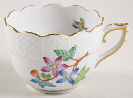 Queen Victoria Older (VA) Flat Demitasse Cup