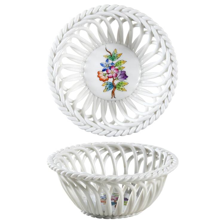 Queen Victoria Older (VA) Open Weave Basket