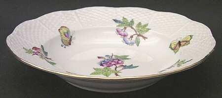 Queen Victoria Older (VA) Rim Soup Bowl