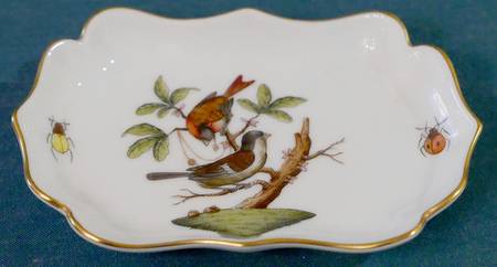Rothschild Bird (RO) 4" Rectangular Ashtray