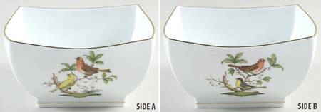Rothschild Bird (RO) 6" Square Bowl