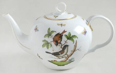 Rothschild Bird (RO) Teapot & Lid