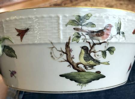 Rothschild Bird (RO) Small Round Vegetable No Lid