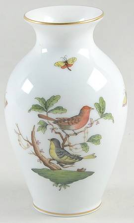 Rothschild Bird (RO) 5" Vase