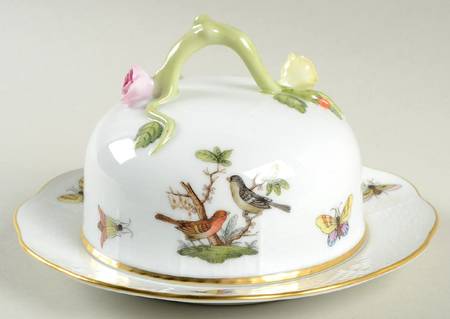 Rothschild Bird (RO) Round Covered Butter