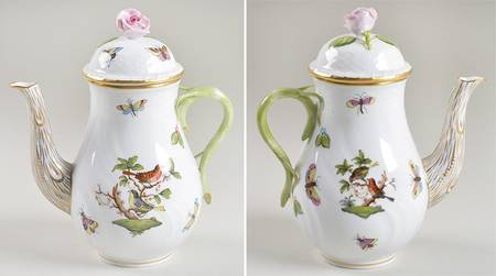 Rothschild Bird (RO) Mini Coffee Pot & Lid
