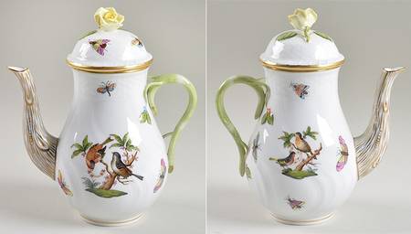 Rothschild Bird (RO) Mini Coffee Pot & Lid