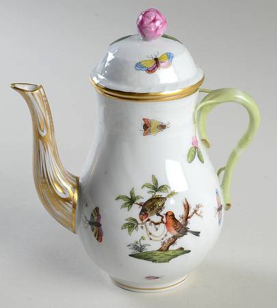 Rothschild Bird (RO) Mini Coffee Pot & Lid
