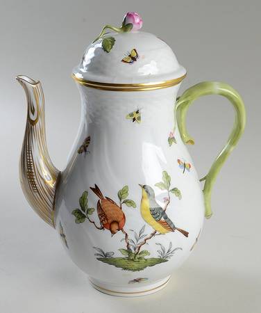 Rothschild Bird (RO) Coffee Pot & Lid