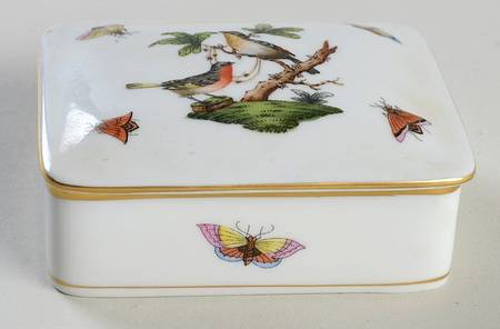 Rothschild Bird (RO) Cigarette Box & Lid