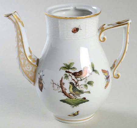Rothschild Bird (RO) Individual Coffee Pot No Lid