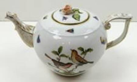 Rothschild Bird (RO) Teapot & Lid