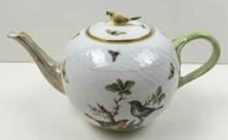 Rothschild Bird (RO) Teapot & Lid