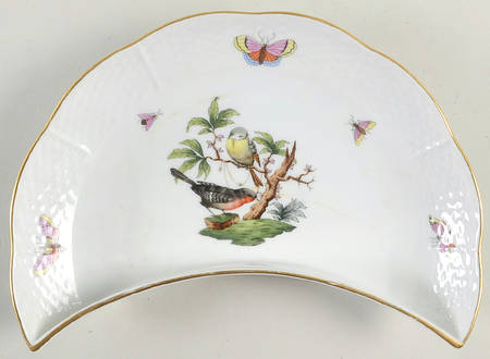 Rothschild Bird (RO) Crescent Salad Plate