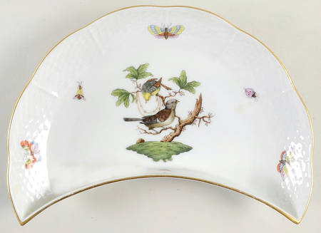 Rothschild Bird (RO) Crescent Salad Plate