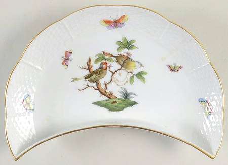 Rothschild Bird (RO) Crescent Salad Plate