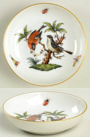 Rothschild Bird (RO) 3" Small Round Dish