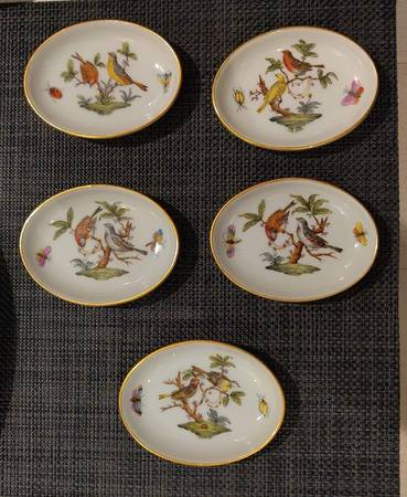 Rothschild Bird (RO) 3' Oval Ashtray