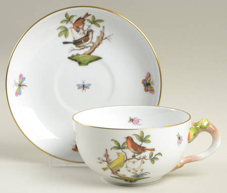 Rothschild Bird (RO) Oversized Cup & Saucer Set