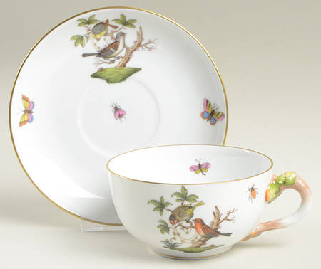 Rothschild Bird (RO) Oversized Cup & Saucer Set