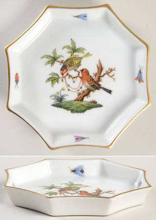 Rothschild Bird (RO) Octagonal Ashtray