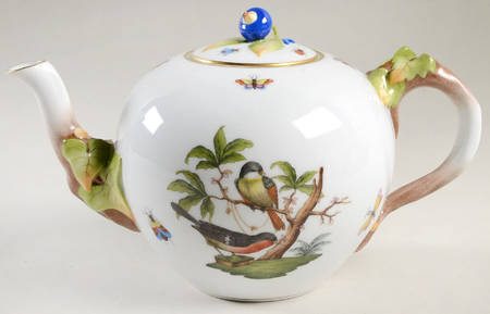 Rothschild Bird (RO) Teapot & Lid