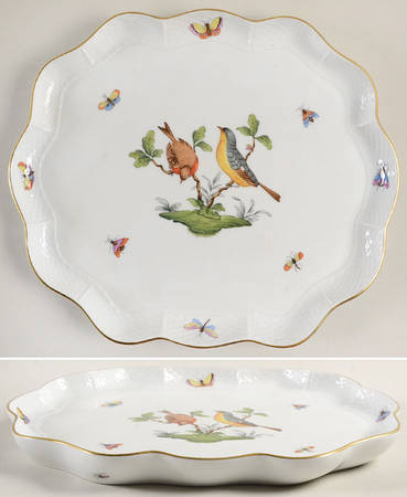 Rothschild Bird (RO) 11" Oblong Tray
