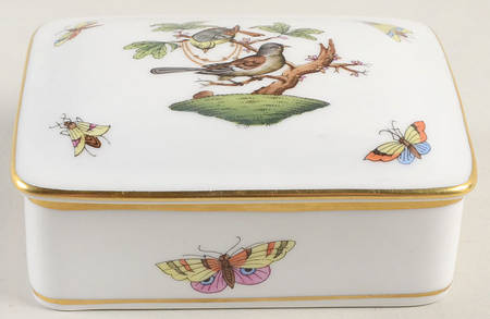 Rothschild Bird (RO) Cigarette Box & Lid
