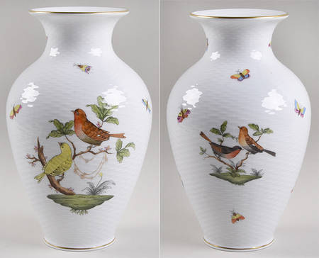 Rothschild Bird (RO) 9" Vase