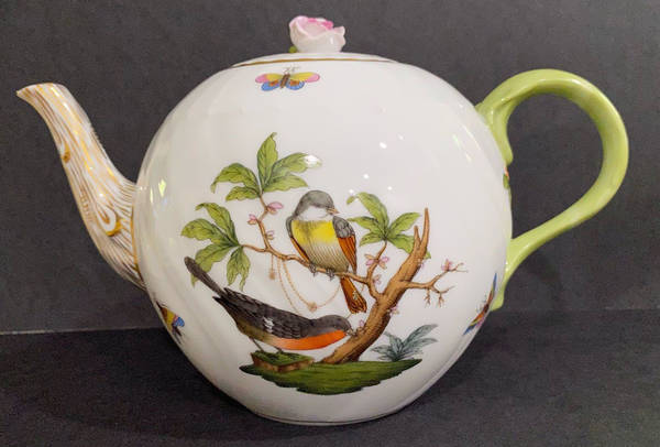 Rothschild Bird (RO) Individual Teapot & Lid
