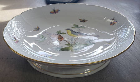 Rothschild Bird (RO) 8" Fruit/Salad Bowl Pedestal Base