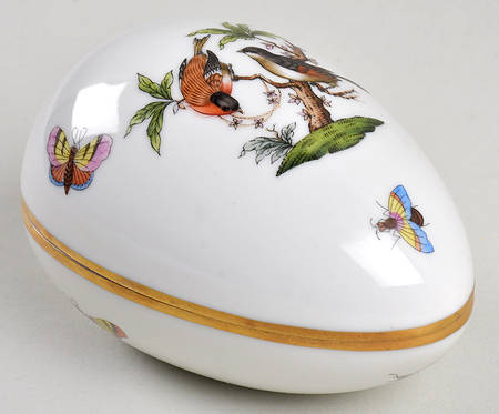 Rothschild Bird (RO) 4" Egg Box & Lid