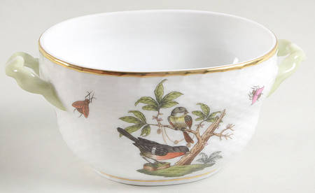Rothschild Bird (RO) 4" Oval Bon Bon No Lid
