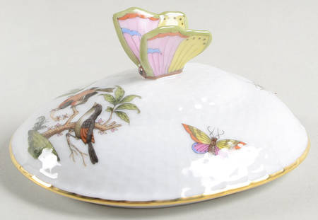 Rothschild Bird (RO) Lid for 4" Oval Bon Bon