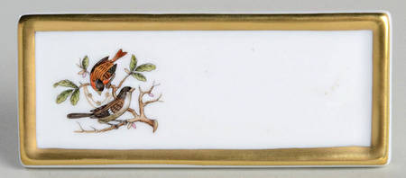 Rothschild Bird (RO) Small Placard/Place Card Holder