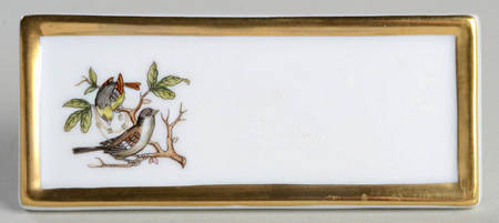 Rothschild Bird (RO) Small Placard/Place Card Holder
