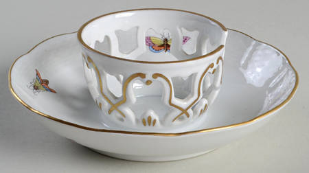 Rothschild Bird (RO) Saucer for Trembleuse Cup