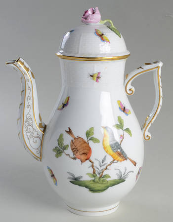 Rothschild Bird (RO) Coffee Pot & Lid