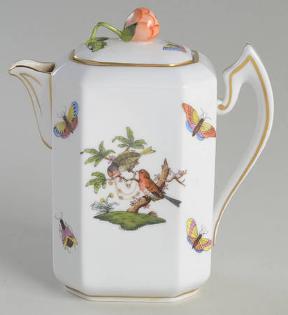 Rothschild Bird (RO) Mini Coffee Pot & Lid