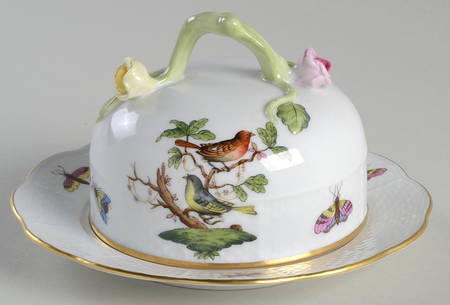 Rothschild Bird (RO) Round Covered Butter