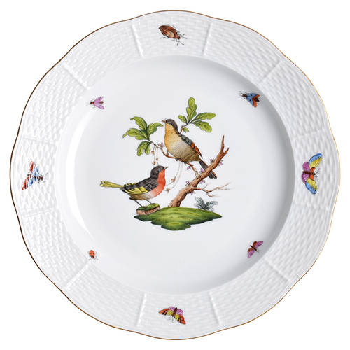 Rothschild Bird (RO) Dinner Plate