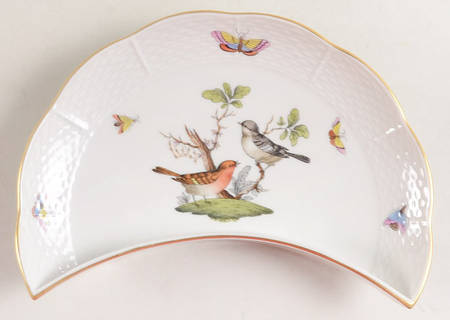 Rothschild Bird (RO) Crescent Salad Plate