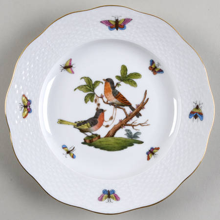 Rothschild Bird (RO) Dessert/Pie Plate